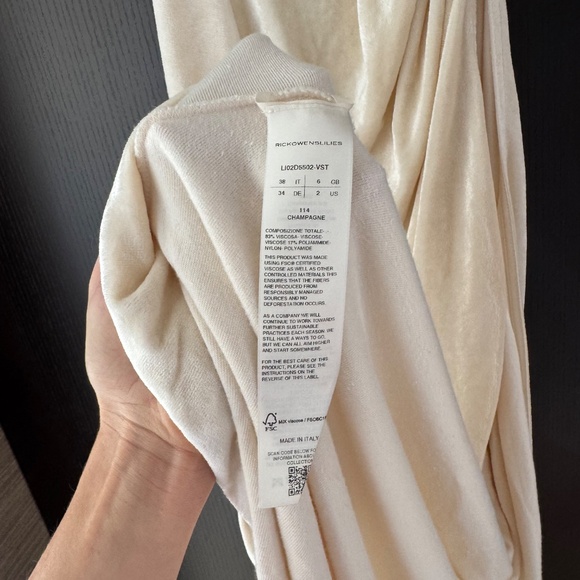 Rick Owen’s Svita draped Gown - Picture 9 of 11